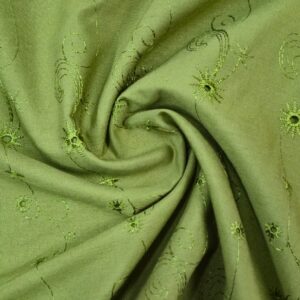 Tira Bordada/ Verde Olivo