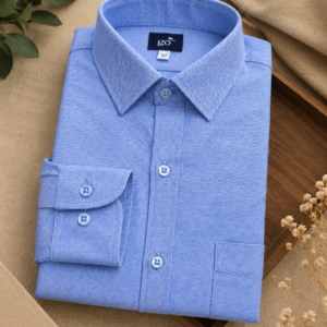Camisa formal/ Celeste