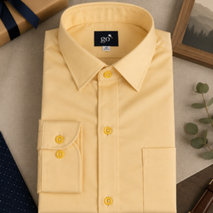 Camisa Formal/ Tono Mantequilla