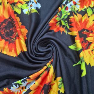 Licra Estampada/ Girasol